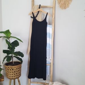 H&M Black Maxi Dress, Size XS